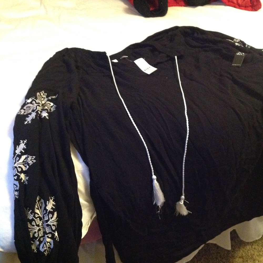 NWT black dress large
